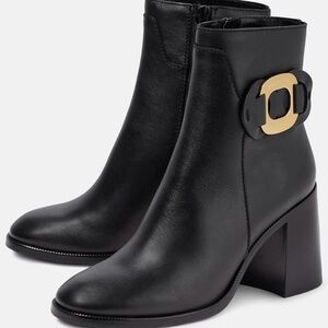 SEE BY CHLOÉ Chany leather ankle boots
